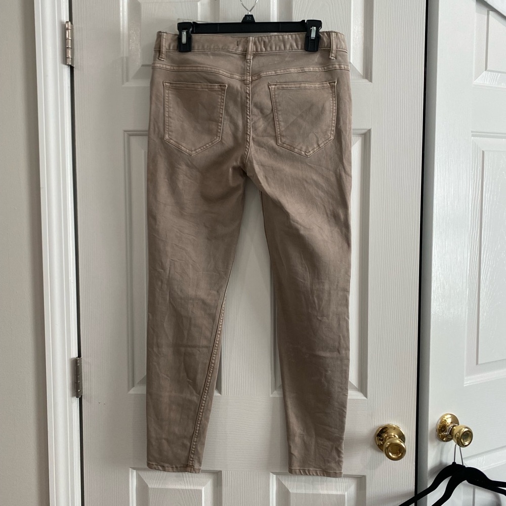 Free People beige skinny jeans - Picture 2 of 3